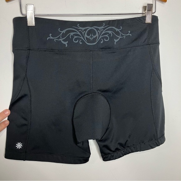 Athleta spin class soul cycling shorts padded size large - Picture 6 of 8